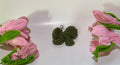 green bow keychain